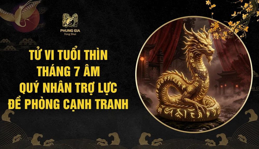 Tử vi tuổi Thìn tháng 7 âm lịch 2026: Quý nhân trợ lực