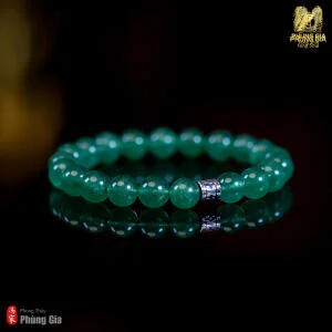 Vòng Tay Tam Tai Dâu Tây Xanh - Phong Thủy Phùng Gia anh-2-14