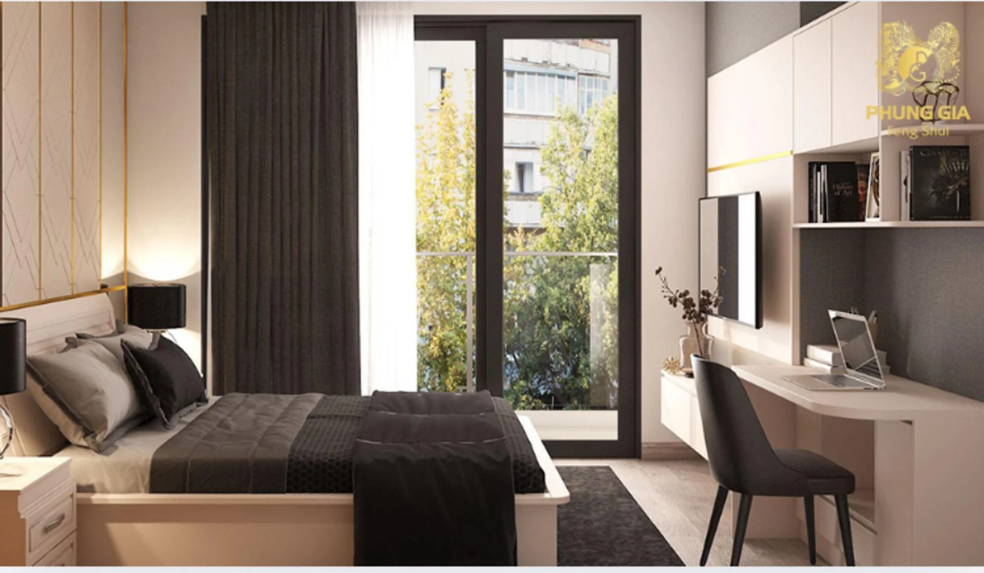 Ánh sáng dịu và màu sắc hài hòa là chìa khóa cân bằng Âm - Dương