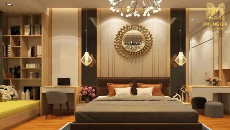  Bài trí nhà tông màu nâu