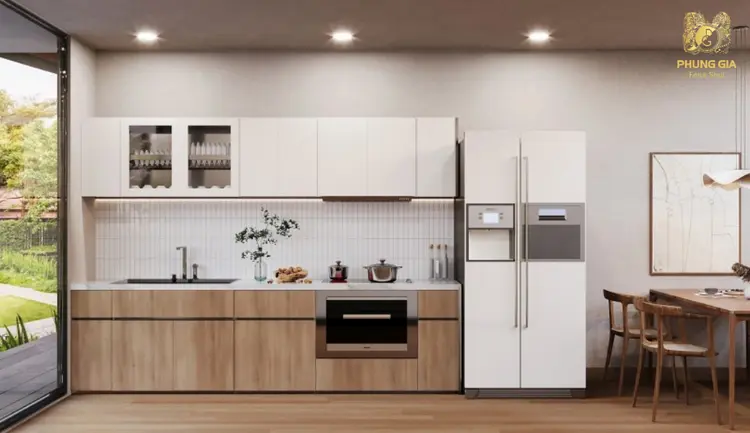 Vận dụng kệ đồ gia vị cũng được cho là một vách ngăn hữu hiệu