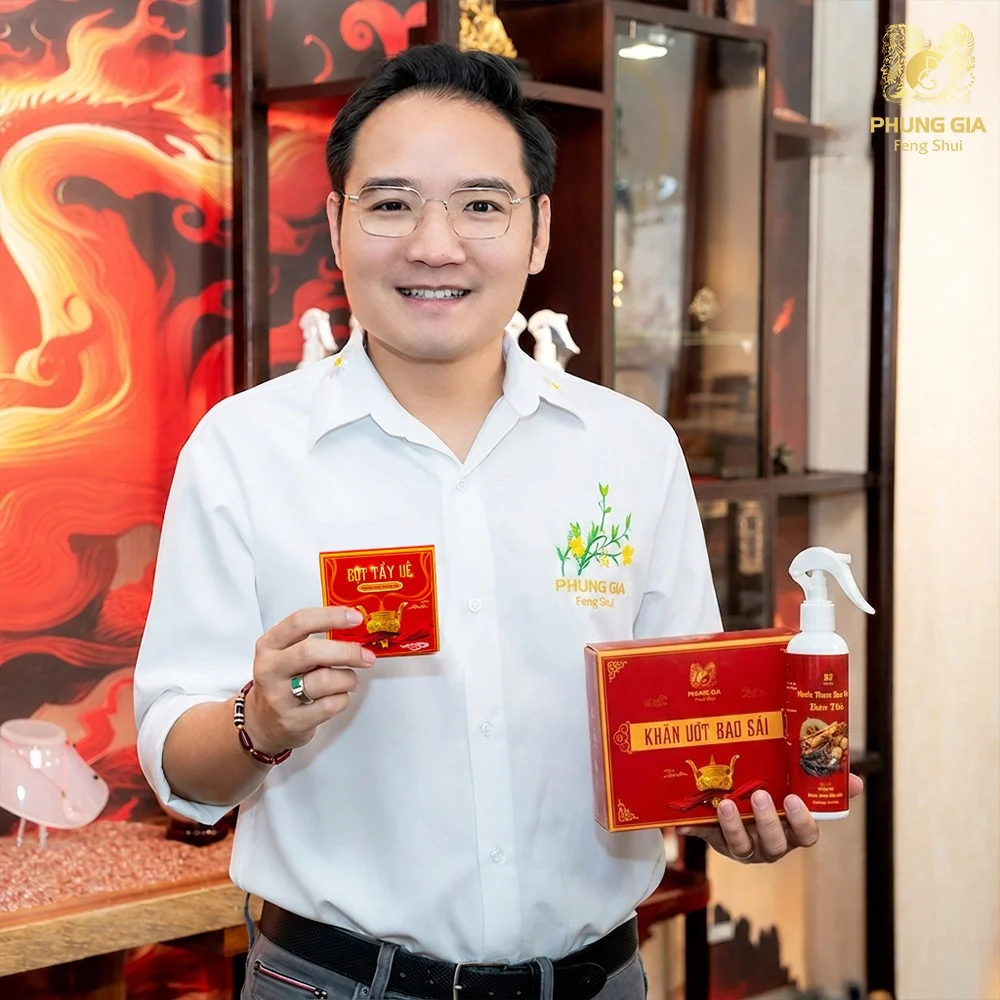 Master Phùng Phương giới thiệu bộ sản phẩm bao sái