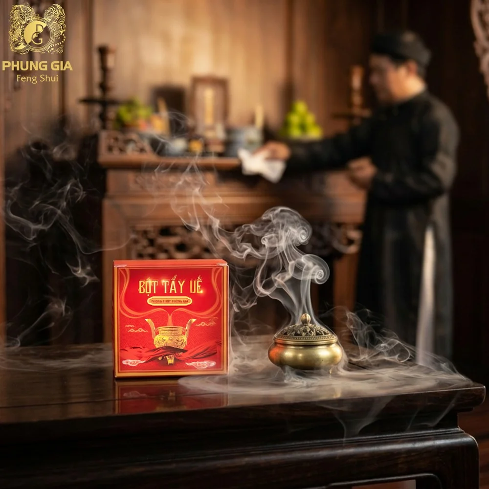 Cách sử dụng Bột Tẩy Uế