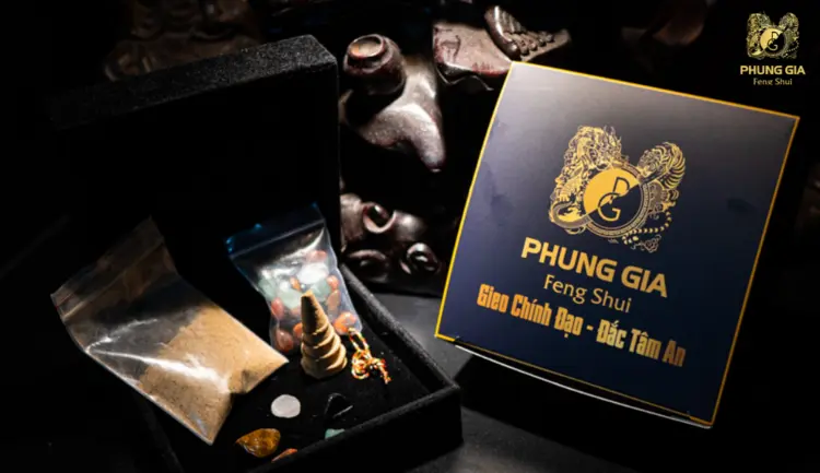 Bột xông Đại Cát Phùng Gia - Thanh tẩy không gian, trấn trạch và cân bằng năng lượng, bảo vệ gia đạo bình an