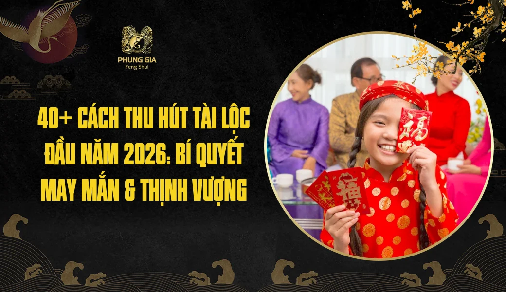TOP 15+ cách thu hút tài lộc đầu năm mới may mắn đơn giản 2026