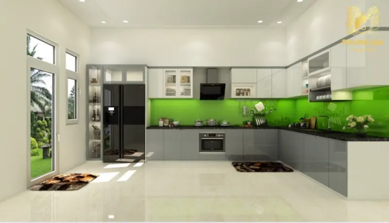 cần giữ cho khu vực bếp thông thoáng