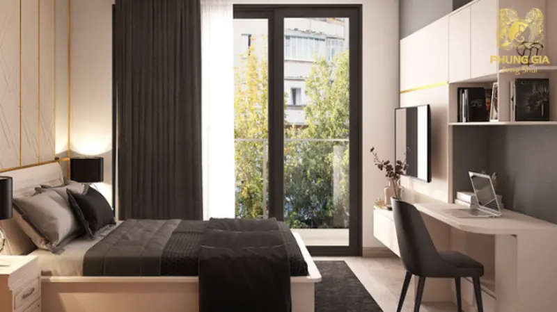 Lựa chọn màu sắc phòng ngủ phù hợp mệnh Thuỷ tạo không gian hài hoà, thư giãn và dễ ngủ