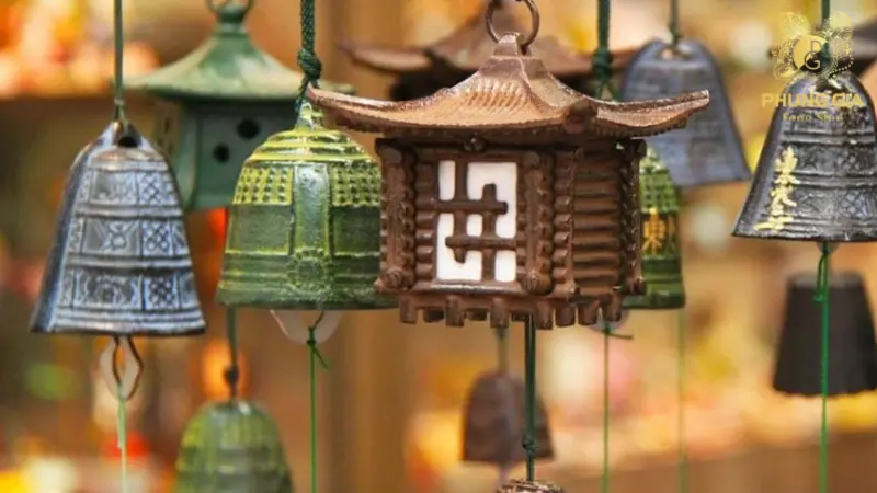  Chuông gió phong thủy giúp kích hoạt luồng khí chuyển động