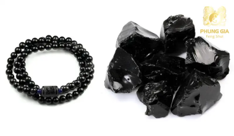 Với tính chất bảo vệ mạnh mẽ, obsidian là lựa chọn phù hợp cho gia chủ đang tìm kiếm một loại đá trừ tà có khả năng hộ thân và ổn định trường khí