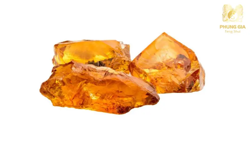 Đá thạch anh vàng giúp kích hoạt năng lượng hành Kim