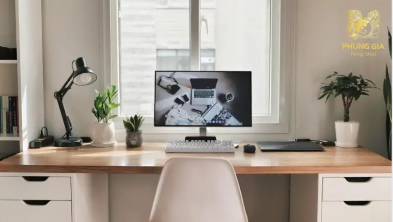 đặc biệt lưu ý về hướng đặt bàn làm việc