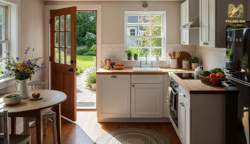  Đặt bếp sai vị trí có thể làm đảo lộn luồng khí