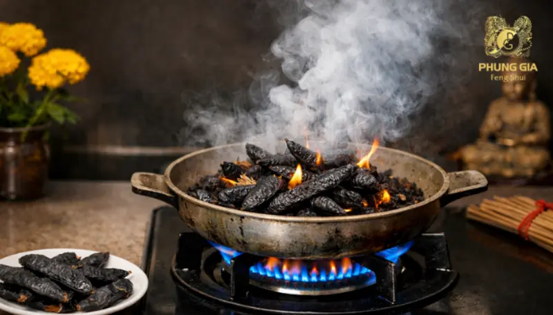  Đối với những gia đình không tiện sử dụng bếp than