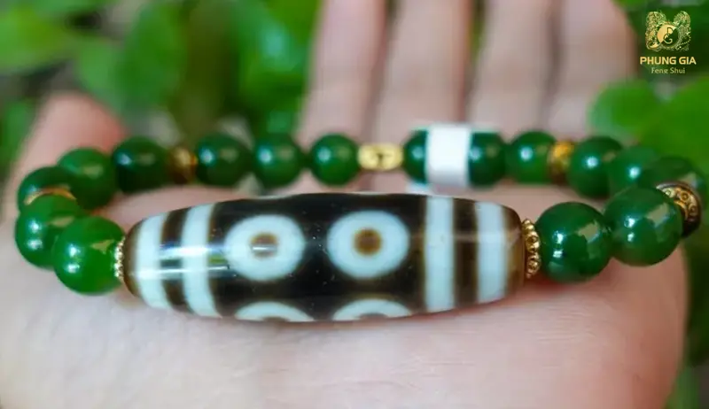 Dzi 4 mắt cân bằng năng lượng vật chất