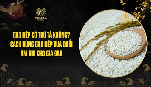 Gạo nếp có trừ tà không? Cách dùng gạo nếp xua đuổi âm khí cho gia đạo