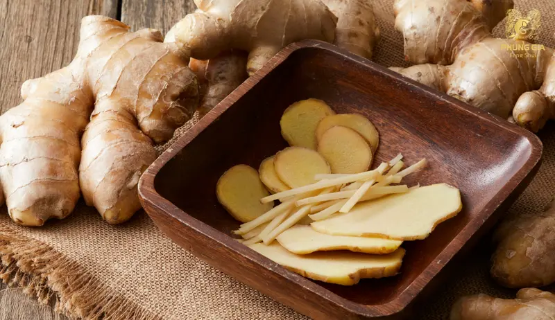  Gừng tươi có tính cay ấm