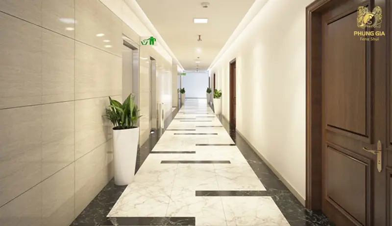 Hành lang chung cư cần đủ rộng