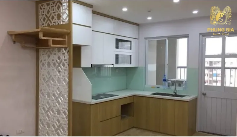 Bếp và bồn rửa cần được đặt cách nhau