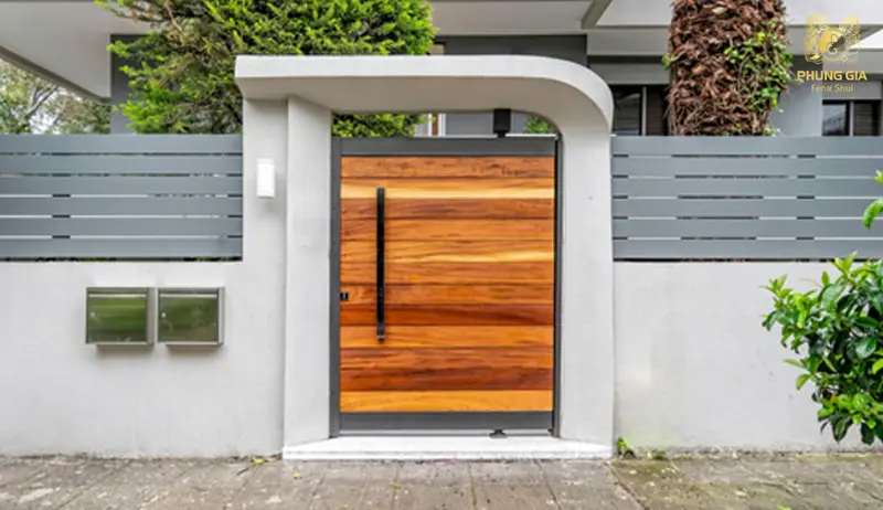 Số lượng cánh cổng thể hiện vận khí và thế nhà trong phong thủy