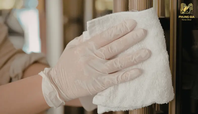 Làm sạch cung tài lộc giúp thanh lọc khí trường