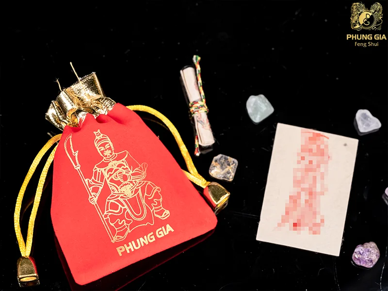 Linh Phù Thái Tuế - Đấu pháp cao cấp hóa giải vận hạn Thái Tuế được chế tác trên giấy dó Kẻ Bưởi