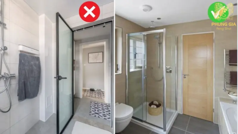 Lưu ý luôn đóng kín cửa nhà vệ sinh 