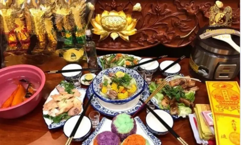 Mâm cúng ông Táo không cần quá cầu kỳ 