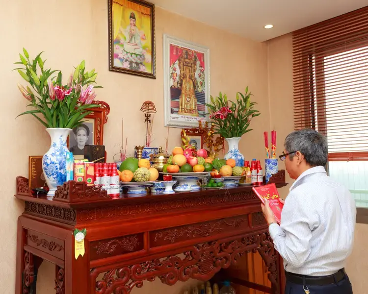 Điều quan trọng nhất khi cúng là sự thành tâm