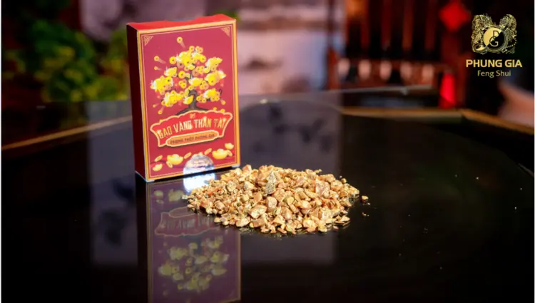 Gạo vàng Thần Tài - Vật phẩm chiêu tài, hút lộc mạnh mẽ