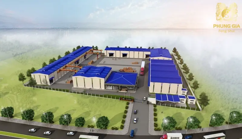 Một nhà xưởng có phong thủy tốt