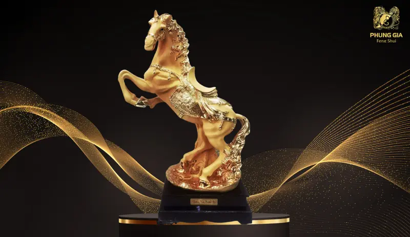 Ngựa phong thủy tượng trưng cho sự bứt phá