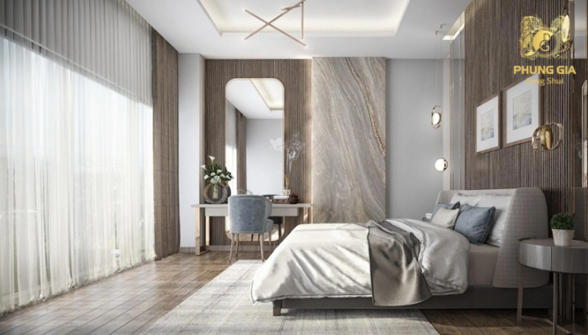 Ánh sáng và màu sắc hài hòa góp phần cân bằng âm dương