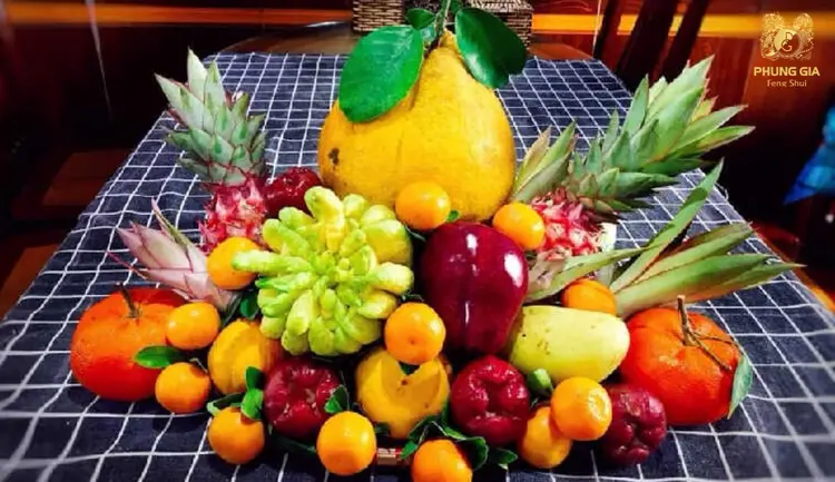 Trái cây cát tường tượng trưng cho bình an, thịnh vượng