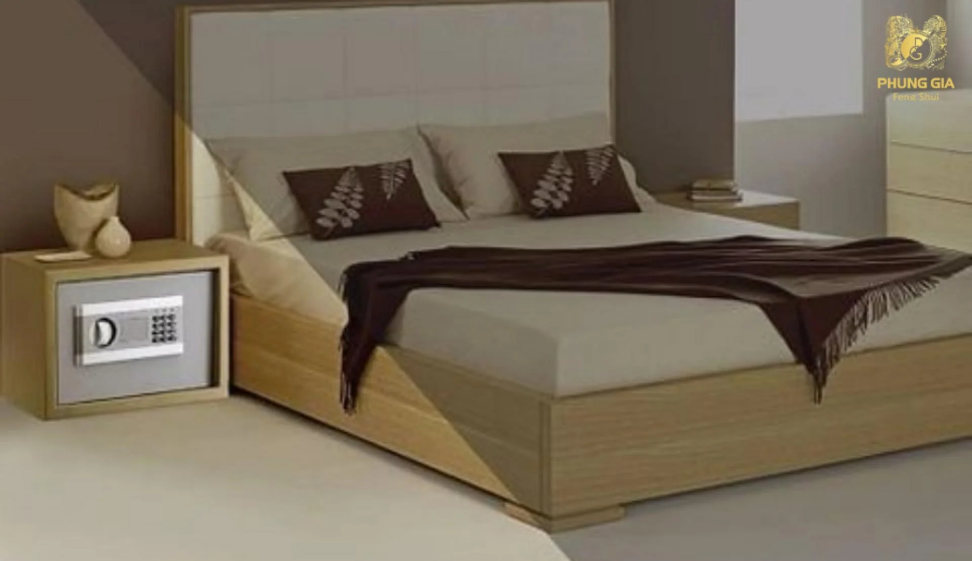 Tránh các thế xung - kỵ khi đặt két sắt trong phòng ngủ để hạn chế hao tài và giữ vững tài vận lâu dài