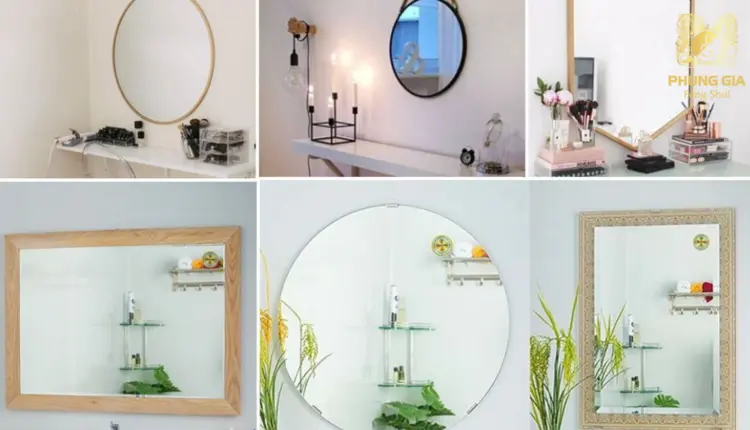Mỗi hình dáng gương mang ý nghĩa phong thủy khác nhau