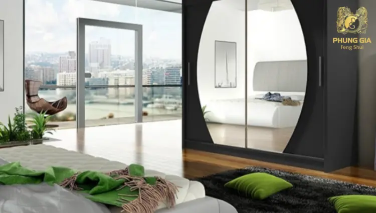 Gương chiếu vào giường ngủ là thế đại kỵ