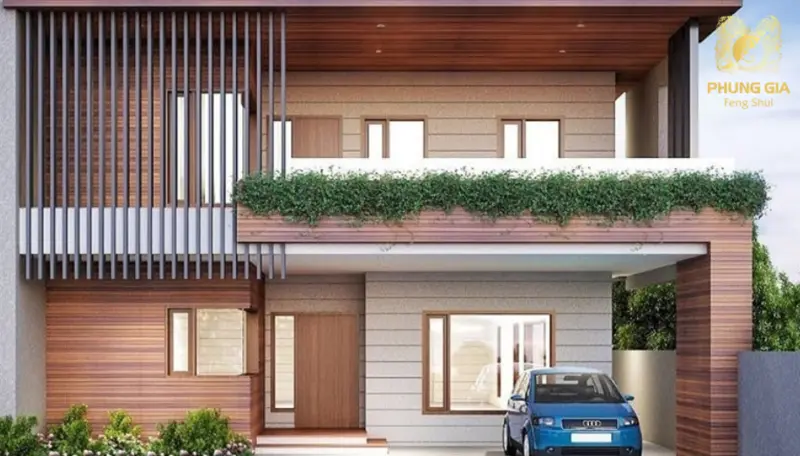 Cổng chữ L có thiết kế độc đáo