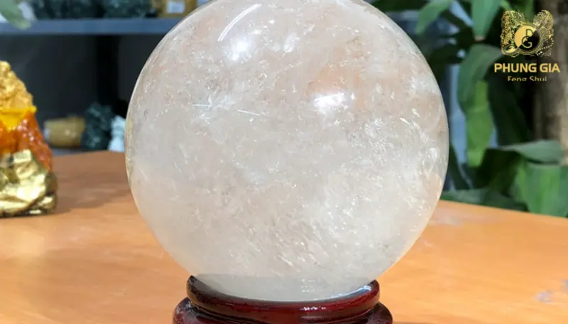  Quả cầu đá tạo thế tụ khí tròn đầy