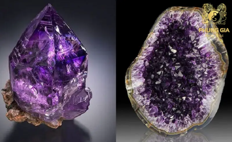 Thạch anh tím không chỉ giúp trừ tà mà còn góp phần nuôi dưỡng trường khí an hòa, mang lại sự an tâm và ổn định lâu dài cho đời sống tinh thần