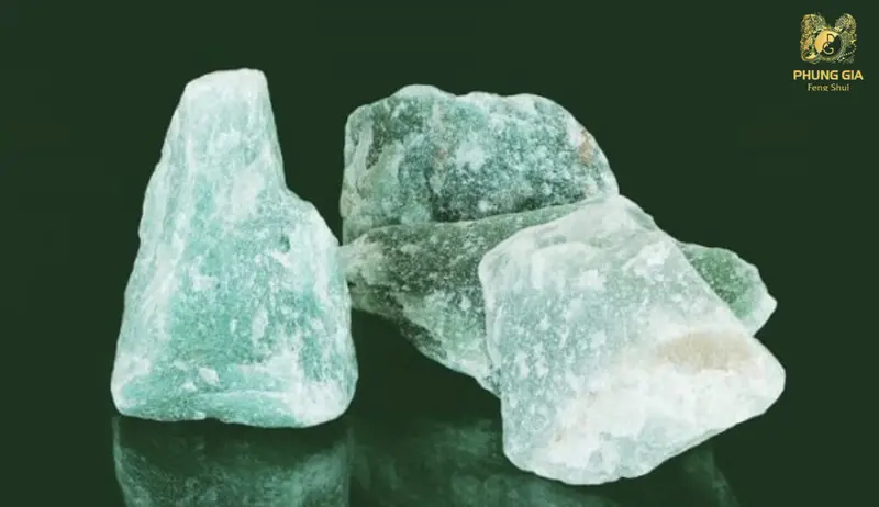 Thạch anh xanh tượng trưng cho sự sinh trưởng