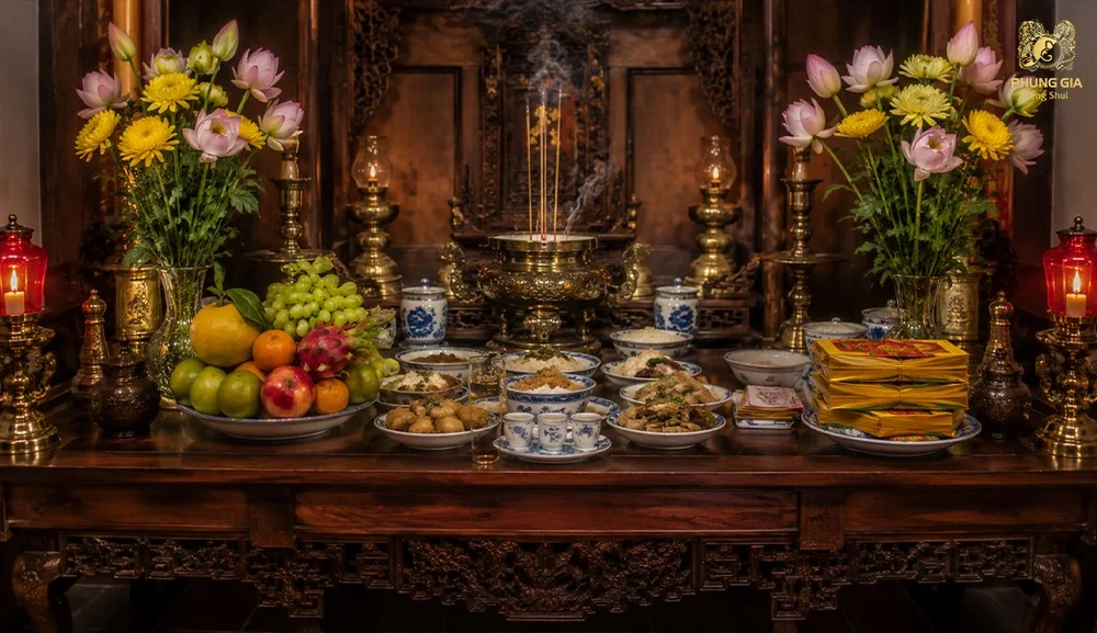 15 tháng 7 âm lịch là ngày Rằm, lễ Vu Lan báo hiếu và cúng gia tiên