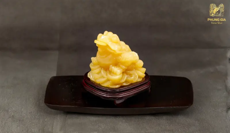  Thiềm Thừ chiêu tài tượng trưng cho tài lộc