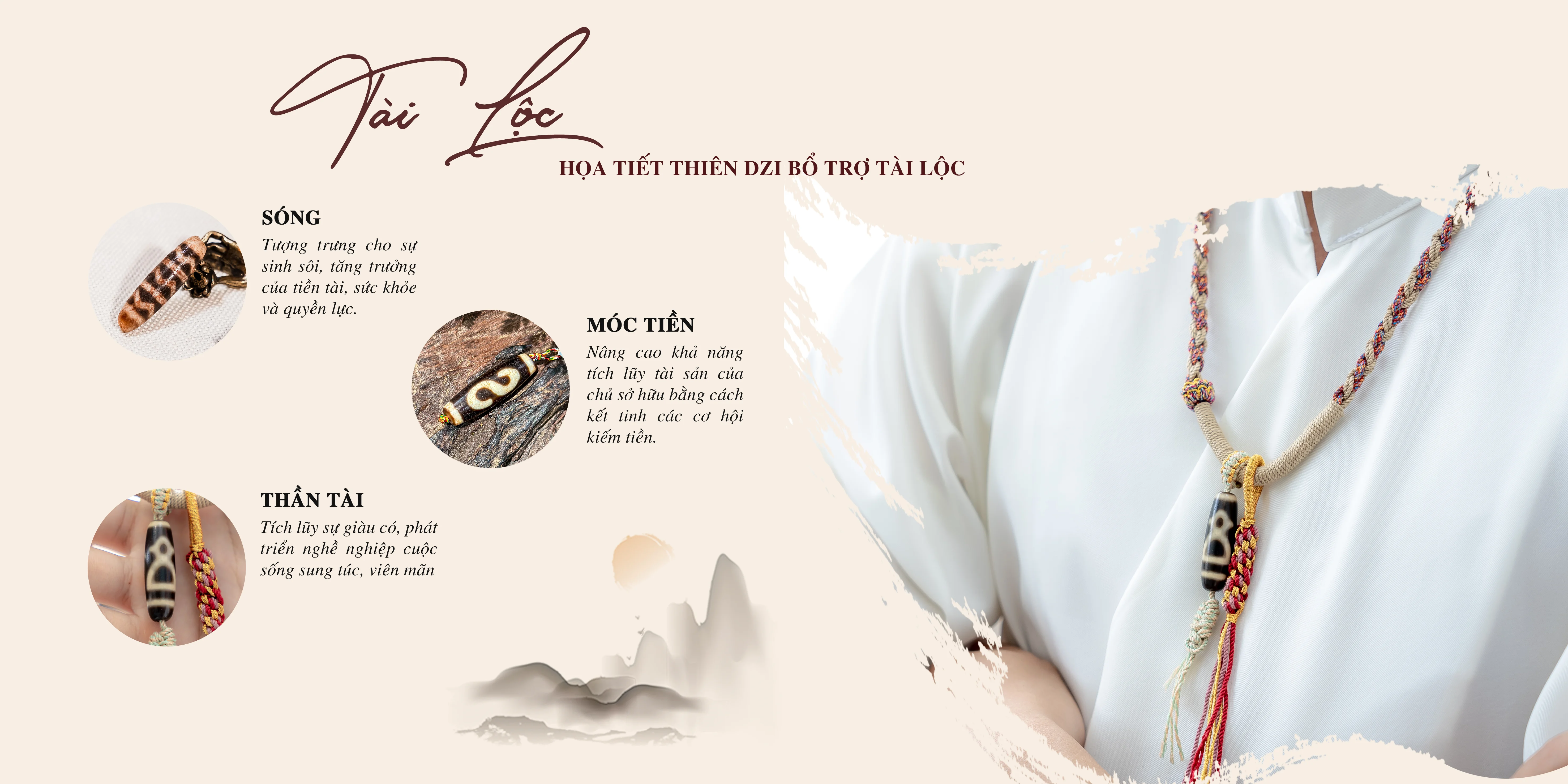 Thiên Dzi bổ trợ tài lộc