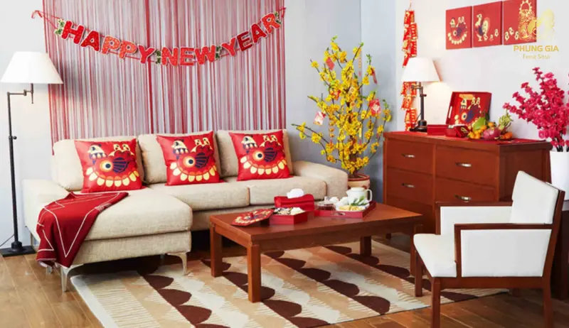  Trang trí Tết hợp phong thủy