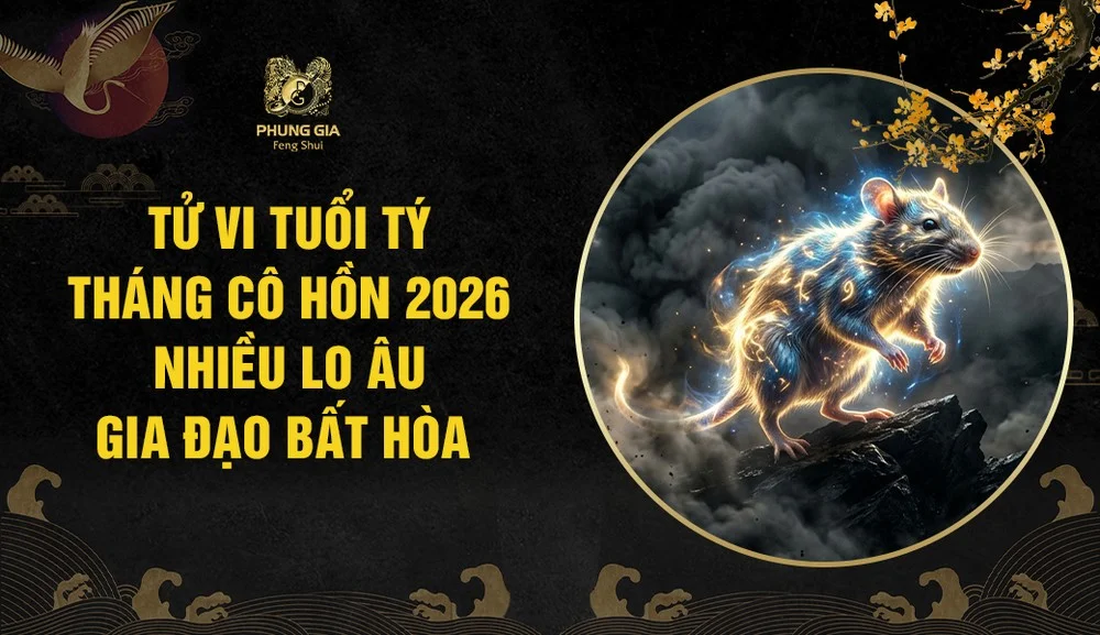 Tử vi tuổi Tý tháng cô hồn 2026: Nhiều lo âu, gia đạo bất hòa