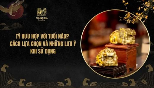 Tỳ hưu hợp với tuổi nào? Cách lựa chọn và những lưu ý khi sử dụng