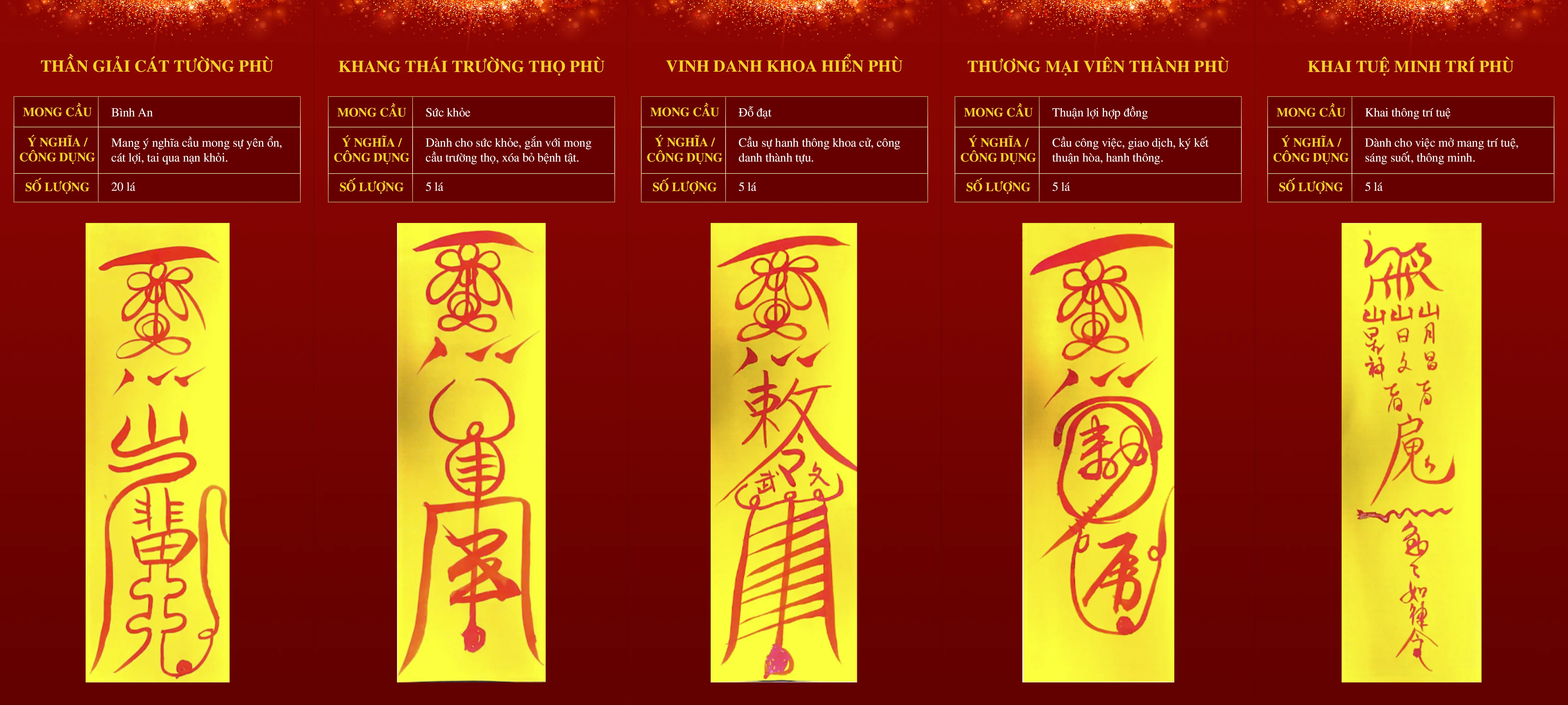 Vạn Sự Phù theo ước nguyện