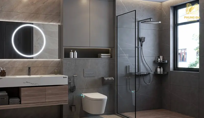  Vị trí nhà vệ sinh quyết định dòng năng lượng