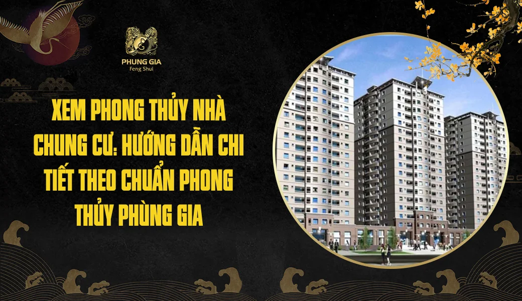 Xem phong thủy nhà chung cư chính xác, chi tiết theo chuẩn Phong Thủy Phùng Gia