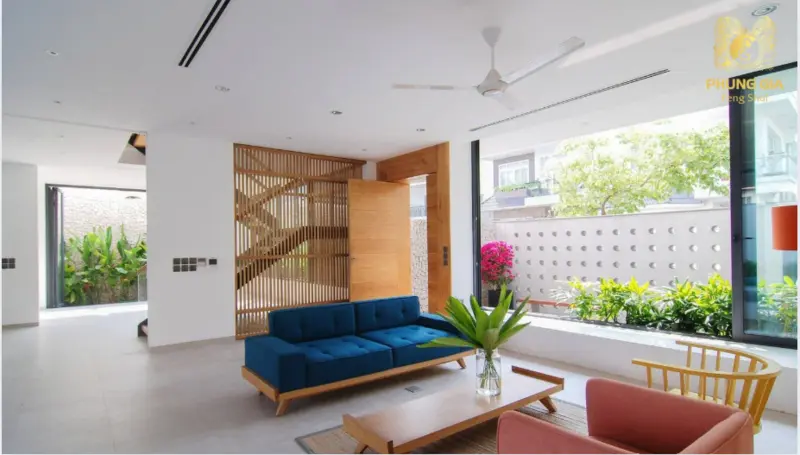 Tông màu trắng rất hợp phong thủy cho nhà hướng Đông Bắc